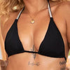 Chloe Black Bikini Top