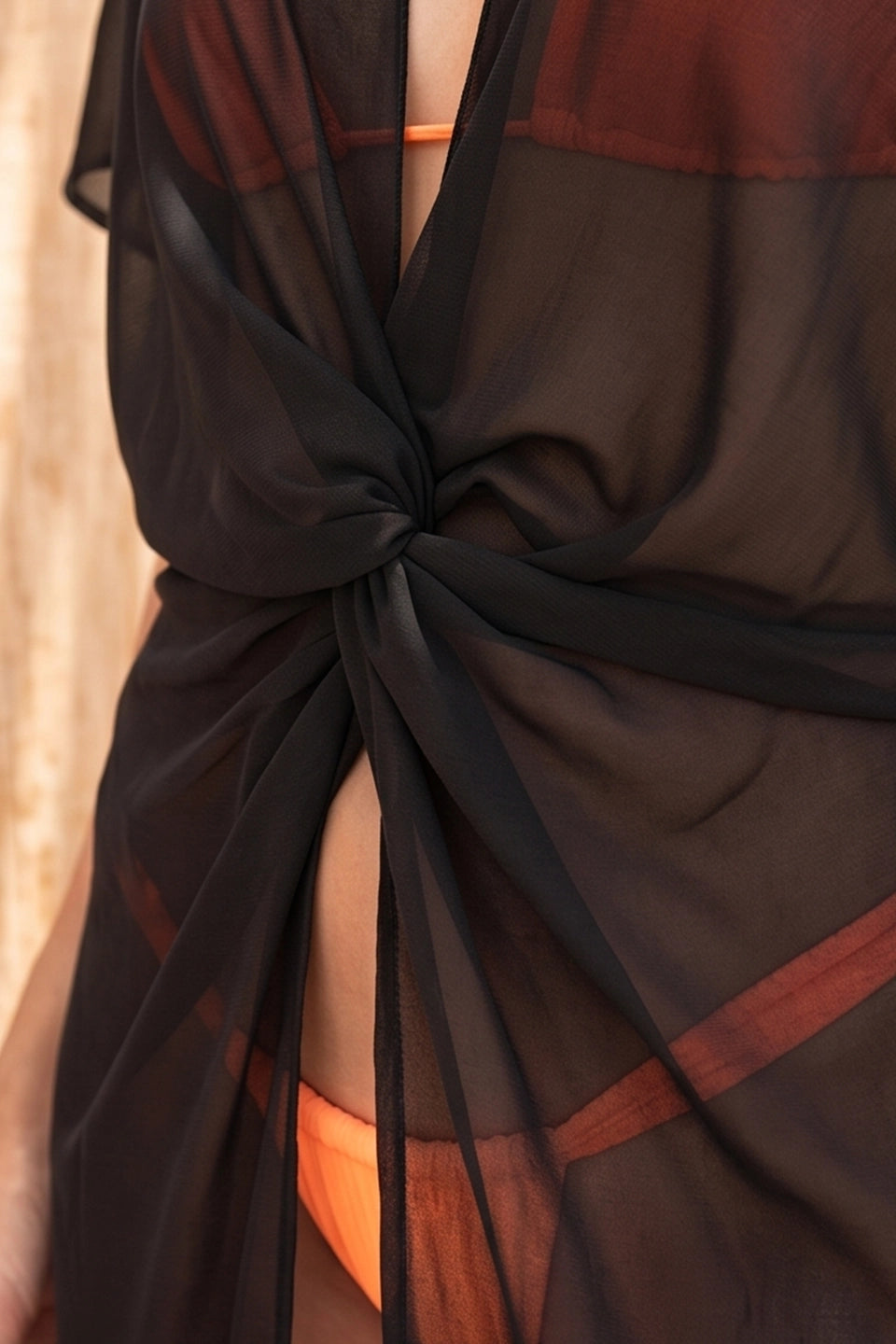 Butterfly Pareo Black
