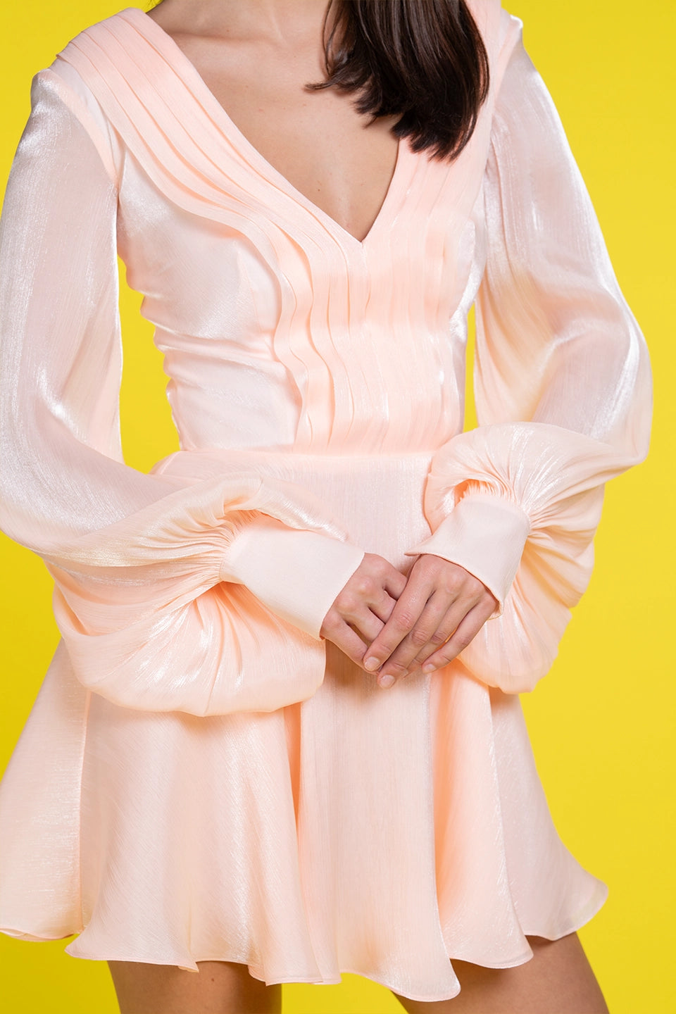 Blush Lumiere Mini Dress