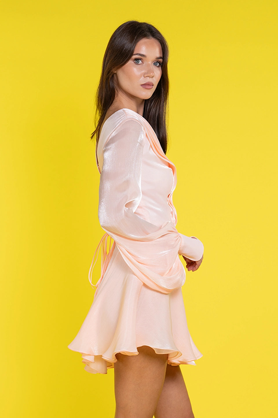 Blush Lumiere Mini Dress