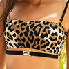 Nala Leopard Bikini Top