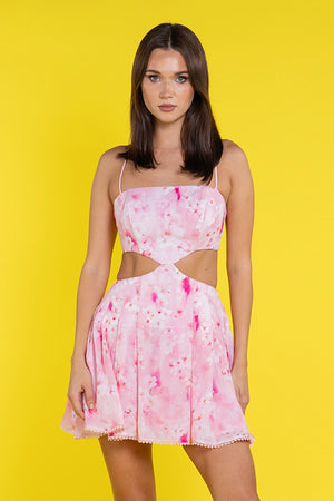 Florence Pink Mini Dress - Florence Pink Mini Dress