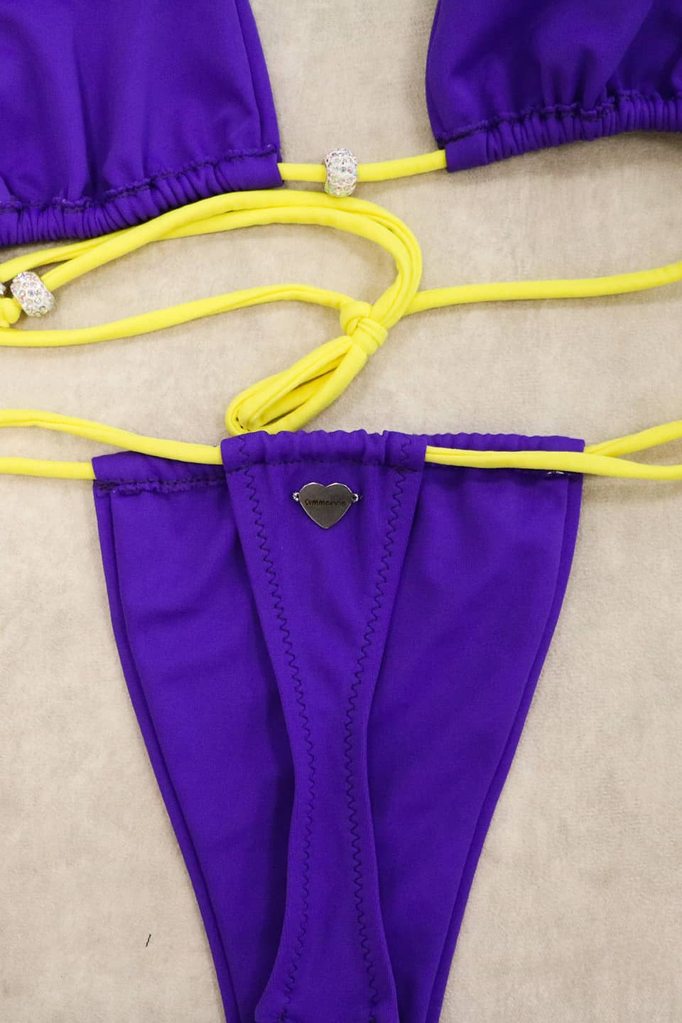 Lolipop Violet Bikini G-String Bottom