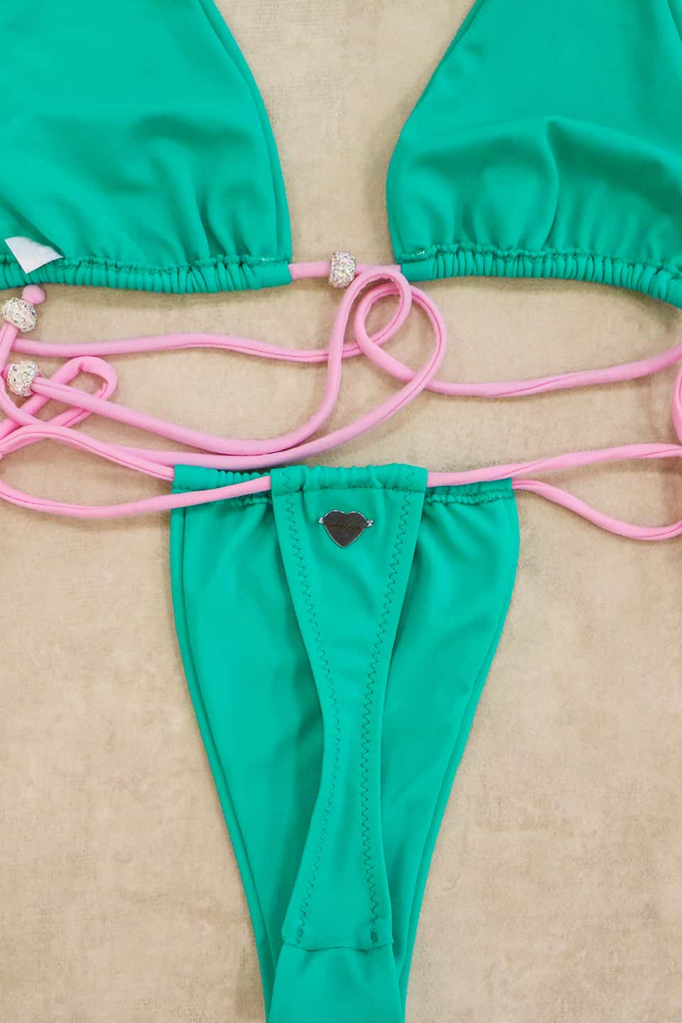 Lolipop Green Bikini G-String Bottom