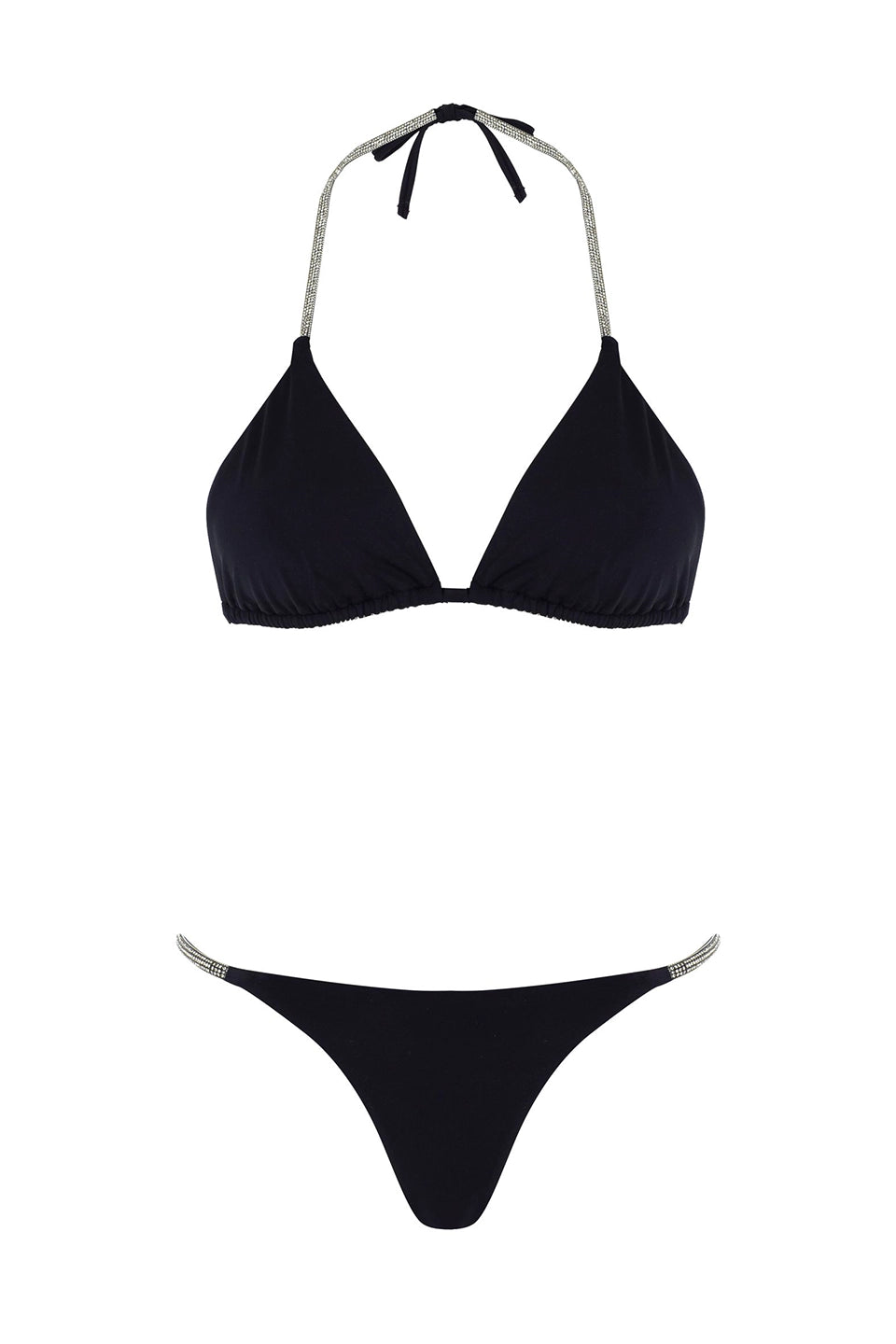 Chloe Black Bikini Top