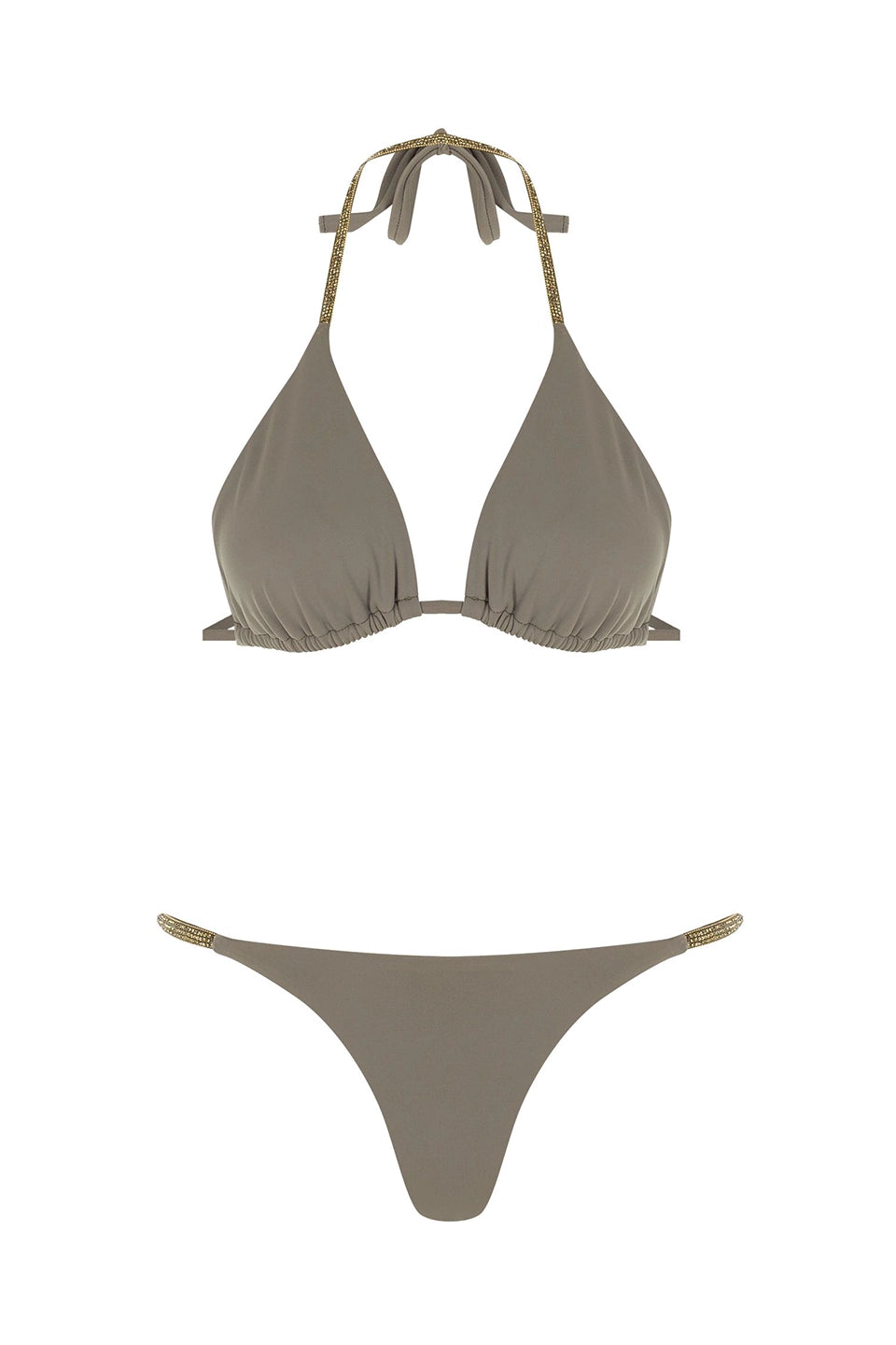 Chloe Olive Bikini Bottom