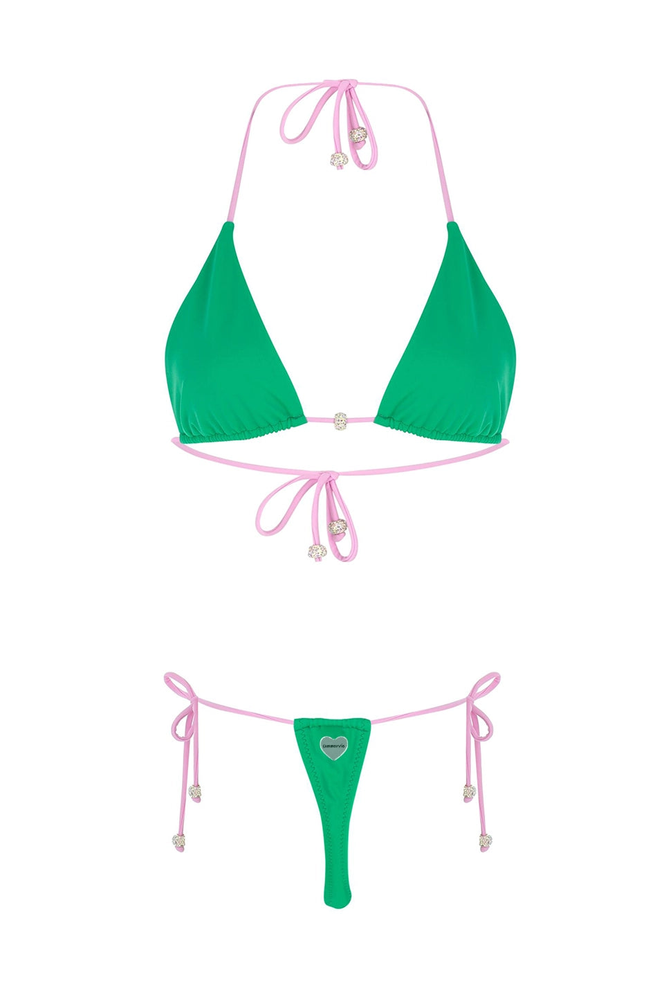 Lolipop Green Bikini G-String Bottom