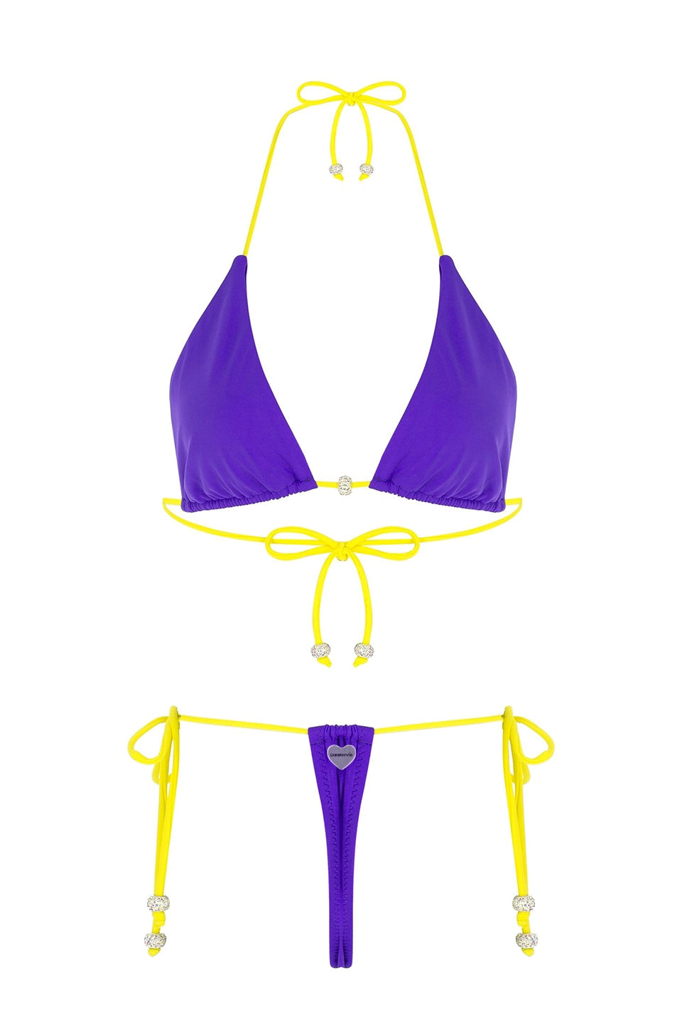 Lolipop Violet Bikini G-String Bottom