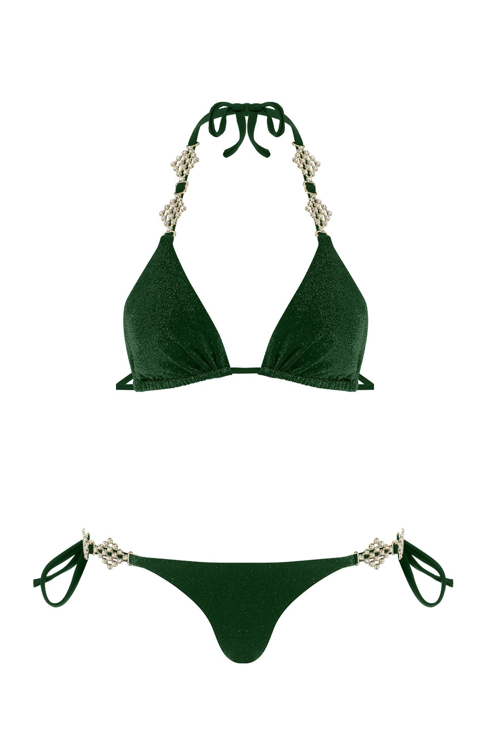 Lumiere Jade Bikini Top
