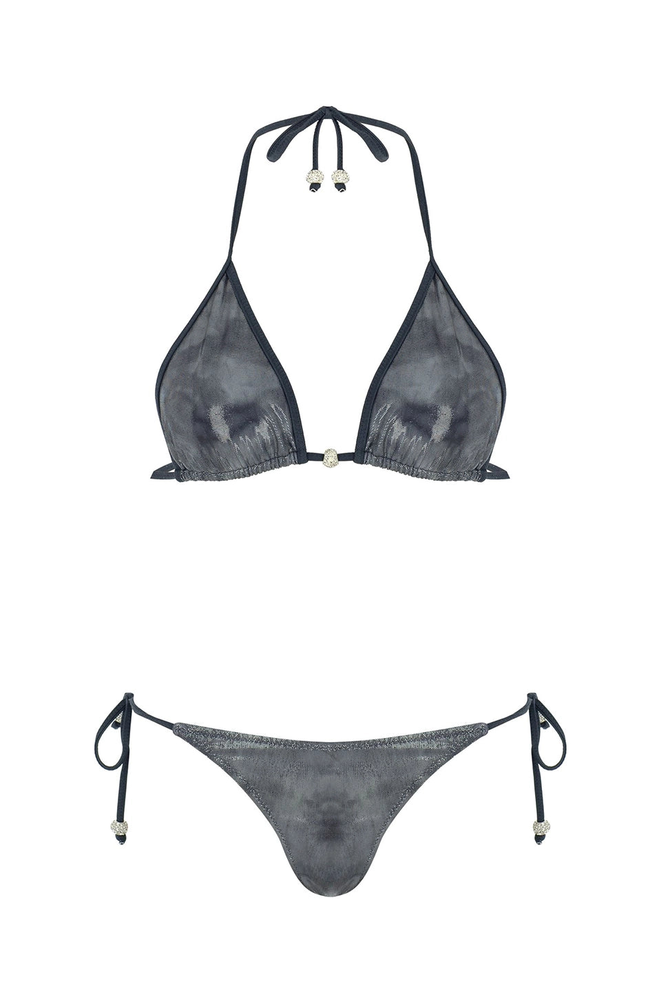 Shiny Star Grey Bikini Bottom