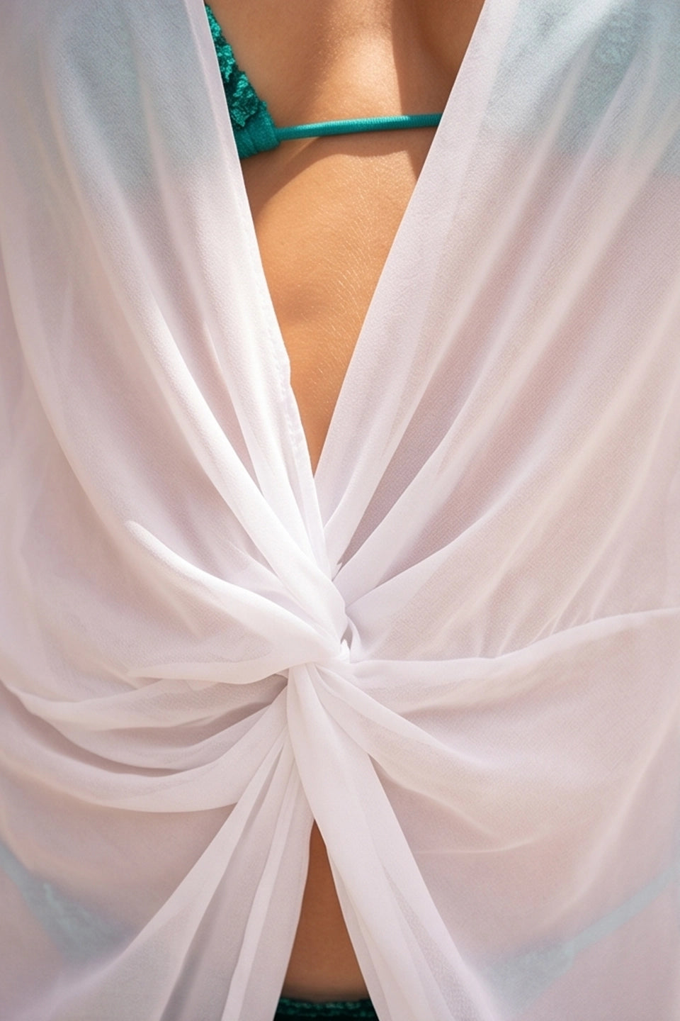 Butterfly Pareo White